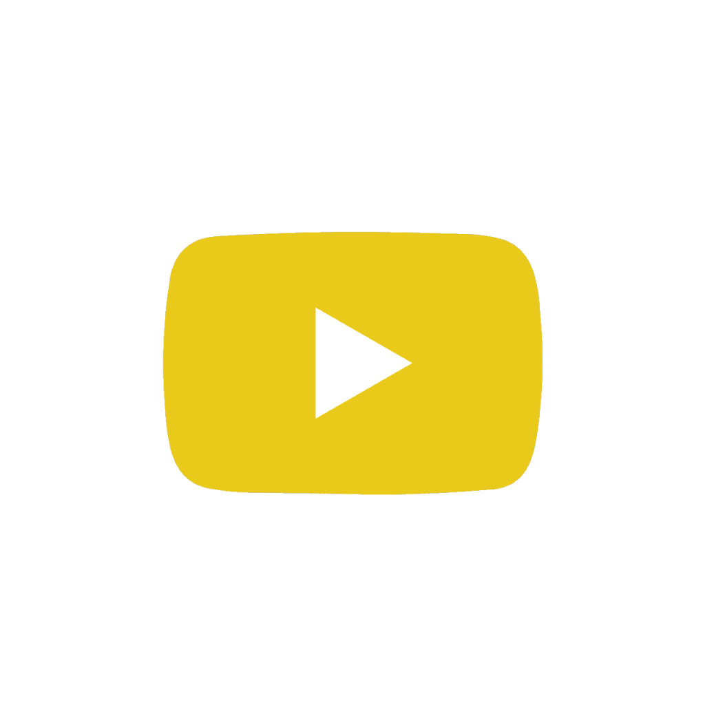 The youtube logo in yellow.
